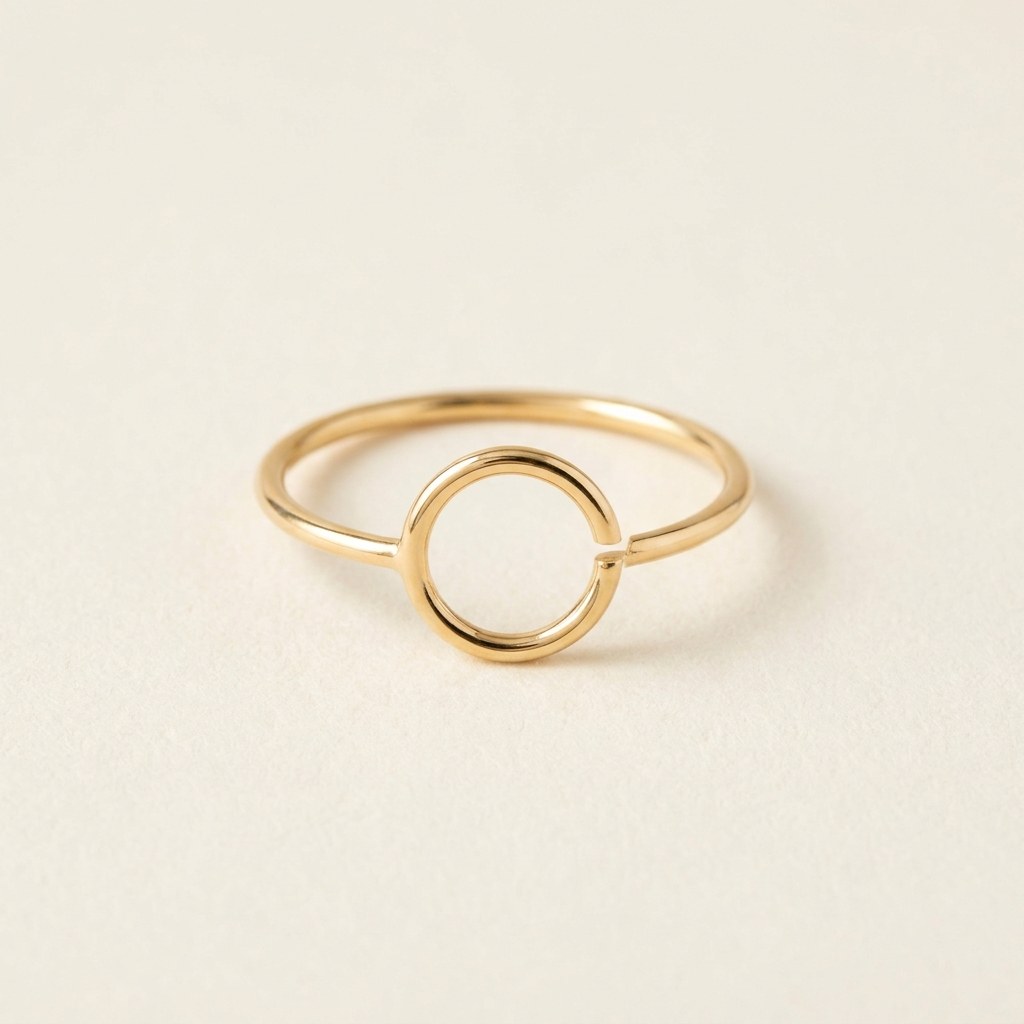 Raw Circle Ring