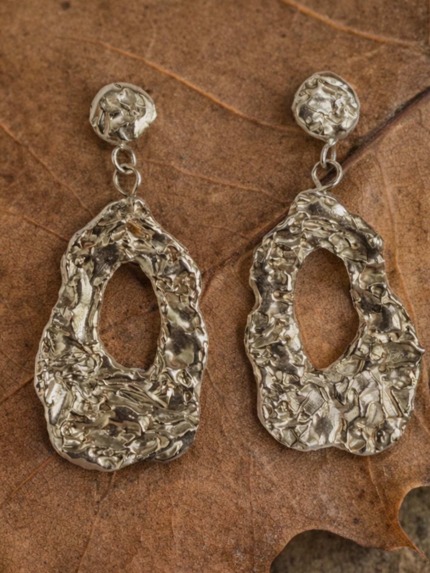 Large Abstract Earrings